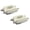 White 2Pack, variant on 2Pcs Microwave Corn Steamer Portable Corn Steamer With Lid And Handle Microwave Corn On The Cob Cooker Food Grade Steamer Dishwasher For Kitchen Dorm Cooking Utensils