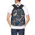 thumbnail image 4 of Balery Retro Forest Animals Mochila para hombre y mujer - Tela Oxford 600D resistente - Gran capacidad, resistente al agua, ideal para la escuela, viajes y senderismo, 4 of 6