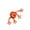 F1, variant on HIELLFQ 3D Printed Magneti Frog Toy Realistic Animal Toy Jointed Frogs Model Suitable for Refrigerator/Car Decorations D1