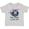 thumbnail image 3 of Inktastic Mimi Loves Me Grandson Boy Bear Boys Toddler T-Shirt, 3 of 5