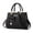 Black, variant on 11.02IN Women's Satchel Handbag, Stylish Tote Purse with Bowknot Decor, Vegan Leather Crossbody Shoulder Bag for Work, Travel, and Daily Use,Army Green