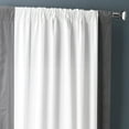 thumbnail image 4 of Fresh Popcorn and Millstone Grey Vertical Colorblock Panama Curtain (1 Panel), Fresh Popcorn and Millstone Grey, 50W X 108L, 4 of 6