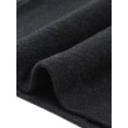 thumbnail image 7 of DARING DIVA Women's Stylish Turtleneck Drop Sleeve Sweater XS Black, 7 of 7
