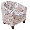 thumbnail image 1 of Modern Stretch Tub Chair Cover Soft Breathable Elastic Armchair Slipcover, Non-Slip Washable Club Chair Protector for Living Room Dining Room, 1 of 6