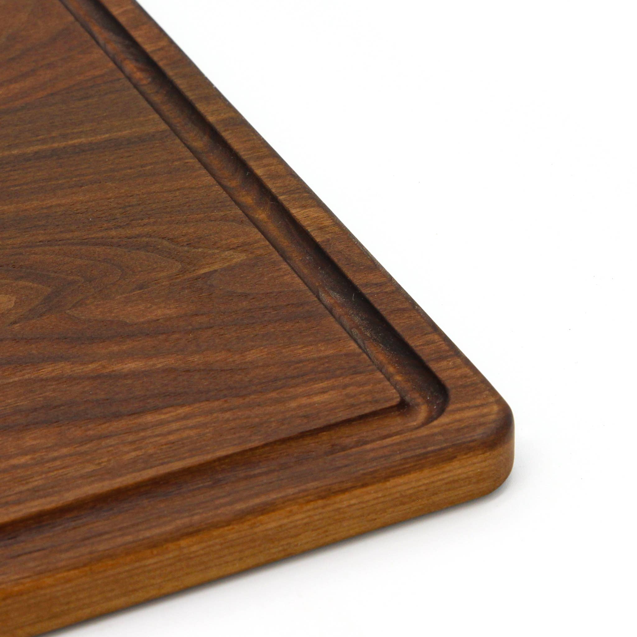 Large USA Made Premium Maple Cutting Board 18x12" With Juice Groove