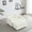 White#2, variant on Rustic Sofas, Modern Fabric Loveseat Sofa Couch for Living Room, Upholstered Large Size Deep Seat 2-Seat Sofa with 4 Pillows ,White Chenille, White Modern Sofas,Chenille Leather Sofas
