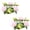 A002- Pink, variant on 9 Inch Pink Artificial Rose Candle Rings Wreaths, Artificial Flower Candle Wreath Rings, Candle Holder Decor for 2-Piece Set, Valentine Table Decorations for Wedding Party,