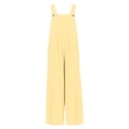 thumbnail image 4 of Abcomgle Girls Rompers Size 10-12 Casual Sleeveless Straight Leg Jumpsuit Back To School Trendy Overalls with Pockets, 4 of 5