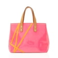 thumbnail image 3 of Pre-Owned Louis Vuitton Limited Edition Monogram Vernis Fluo Reade PM Tote, 3 of 11