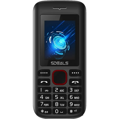 Unlocked Gsm Triband Bluetooth Phone - SDEALS Cell Phone Unlocked For Domestic/International use, GSM Dual-Sim QuadBand,Bluetooth, FM Radio and CameraRetail Packaging - Black