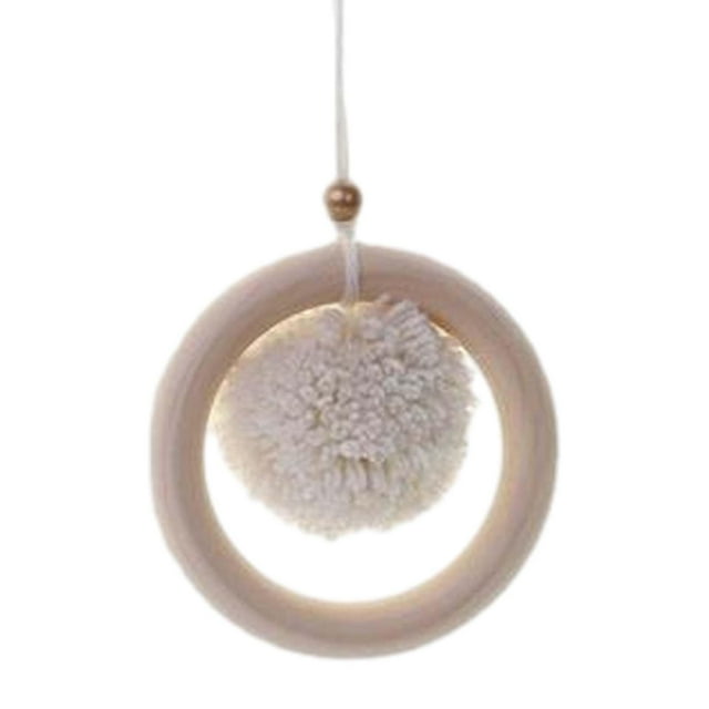 Decoración del árbol de Navidad, adornos navideños decorativos, artesanías bohemias, vista trasera del coche Estilo C