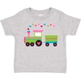 thumbnail image 3 of Inktastic Valentine Heart Train Boys or Girls Toddler T-Shirt, 3 of 5