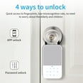 thumbnail image 3 of Key Safe TTlock Fingerprint Bluetooth Wifi Digital Key Box App Remote Unlock Wall Mount Security Key Lock Box Safety Box Padlock ,Easy to Install, 3 of 7