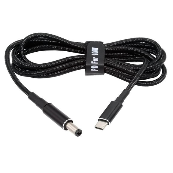 FVH 100W Type C USB-C Input to 20V DC 5.5*2.1mm Output Power 20V 5A 65W PD Charge Cable for Laptop