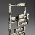 thumbnail image 2 of Cyan Design 10626 Aluminum Akira Abstract Statue - Matt Black and Nickel, 2 of 2