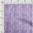 thumbnail image 2 of oneOone Silk Tabby Violet Fabric Batik Dress Material Fabric Print Fabric By The Yard 42 Inch Wide, 2 of 5
