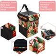 thumbnail image 2 of Christmas Foldable Car Garbage Can with Lid, Leak-Proof, and Hanging Storage Bag - Trash Can for Car, Car Trash Bin, Mini Trash Can, 2 of 6