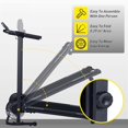 Foldable Manual Treadmill with 10° Incline, Small Non Electric