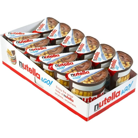 Nutella & Go Packs, 1.8 Oz, Tub Of 12