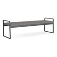 thumbnail image 1 of Gansett Reception Waiting Room 3-Seat Bench / Charcoal Steel / Light Gray, 1 of 5