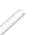 thumbnail image 4 of Professional Transparent Ruler, Dual-Sided Measuring Tool With Centimeters And Inches, Clear Construction For Precise Measurements, Flexible Durable Plastic, Suitable For Artists,, 4 of 6
