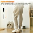 thumbnail image 2 of Extral Chausse-Pied à Long Manche Réglable 25 Po en Acier Inoxydable pour Aînés Enfants Femmes Hommes Bottes et Toutes Chaussures, 2 of 9