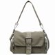 thumbnail image 1 of Bolso Con Tapa Cruzado Hombro Hebilla Lona para Mujer () Verde, 1 of 9