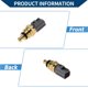 thumbnail image 4 of Sensor de temperatura del refrigerante del motor Unique Bargains No.3L8Z-12A648-A Sensor de temperatura del agua para Ford C-Max Hybrid SE Hybrid Titanium 2.0L L4 - Eléctrico/Gas 2018 1 Pc, 4 of 6