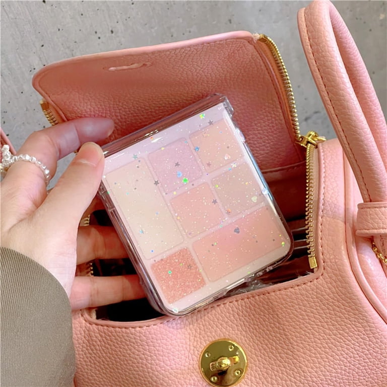 ♡lovely♡ Cute Case for Samsung Galaxy Z Flip 5 Kawaii Flower Print, Woman