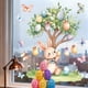 thumbnail image 5 of Decoraciones de Pascua, adornos de Pascua, regalos de Pascua, huevo de Pascua, lindo conejito, árbol, pegatina para ventana de vidrio, pegatina electrostática de plástico, pegatina para ventana, 5 of 9