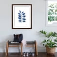 thumbnail image 3 of Art.com Fresh and Blue IV Art Print by Farida Zaman, Brown Frame Wall Art, 32" x 40", 3 of 5