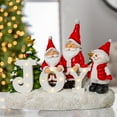 thumbnail image 2 of The Gerson Company Christmas Santa and Snowman Tabletop Sign - N/A, 2 of 2