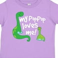 thumbnail image 4 of Inktastic My Pop Pop Loves Me Dinosaur Boys or Girls Toddler T-Shirt, 4 of 5