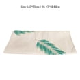thumbnail image 2 of kurtrusly Ironing Board Table Cover Protector Laundry Supplies 140x50cm Green Feathers, 2 of 7