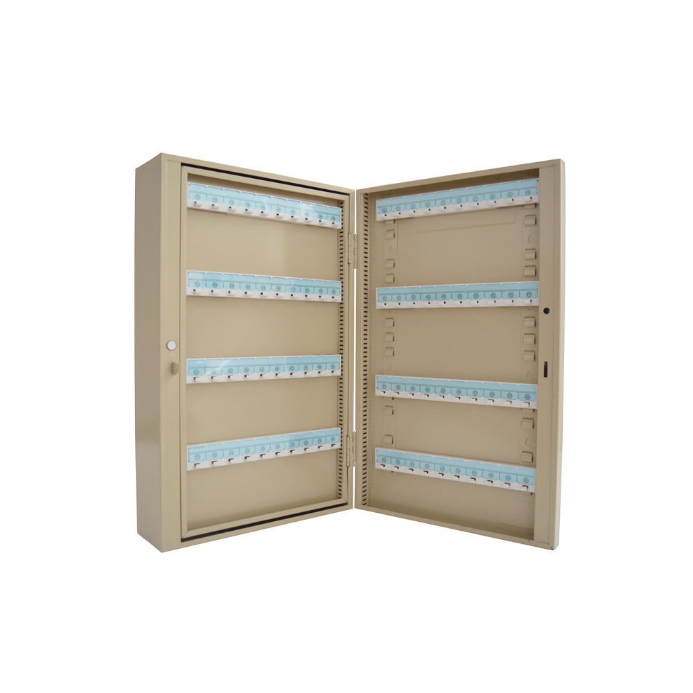 INTBUYING 240 Keys Safe Wall Mount Holder Cabinet Storage Hooks Lock Box Key Lock Box Organization