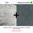 thumbnail image 4 of Home Intuition 25 Foot Foiled Non Itch Natrual Cotton Pipe Insulation Wrap, 3" Wide x 1" Thick, 4 Pack, 4 of 7