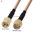 thumbnail image 5 of Kit de conector RG316 SMA a SMA macho hembra, conector RPSMA macho hembra a SMA, para cable de extensión de puente de coleta RG-316 de baja pérdida, 5 of 5
