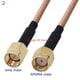 thumbnail image 5 of Kit de conector RG316 SMA a SMA macho hembra, conector RPSMA macho hembra a SMA, para cable de extensión de puente de coleta RG-316 de baja pérdida, 5 of 5