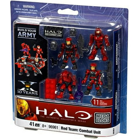 Halo Red Team: Combat Unit Set Mega Bloks 96961