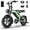 Mint Green+Black, variant on Tamobyke T16 Electric Bike for Teens & Adults, 750W 28MPH, 16" x 4.0" Fat Tire E Mountain Bike, 48V 15.6Ah, Class 3,UL2849 Certified