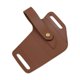 thumbnail image 1 of Bolsa organizadora de cintura de piel de vaca para guardar linternas, condensadores y alicates. Marrón, 1 of 9