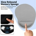 thumbnail image 3 of Mouse pad with Wrist support, ergonomic mouse pad, mouse pad with wrist support, gel mouse pad, 3 of 7