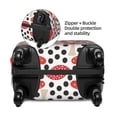 thumbnail image 4 of Balery Forest Mushrooms Luggage Cover Protector, Scratch And Dirt Resistant, Fits 18-32 Inch Luggage - Small, 4 of 9
