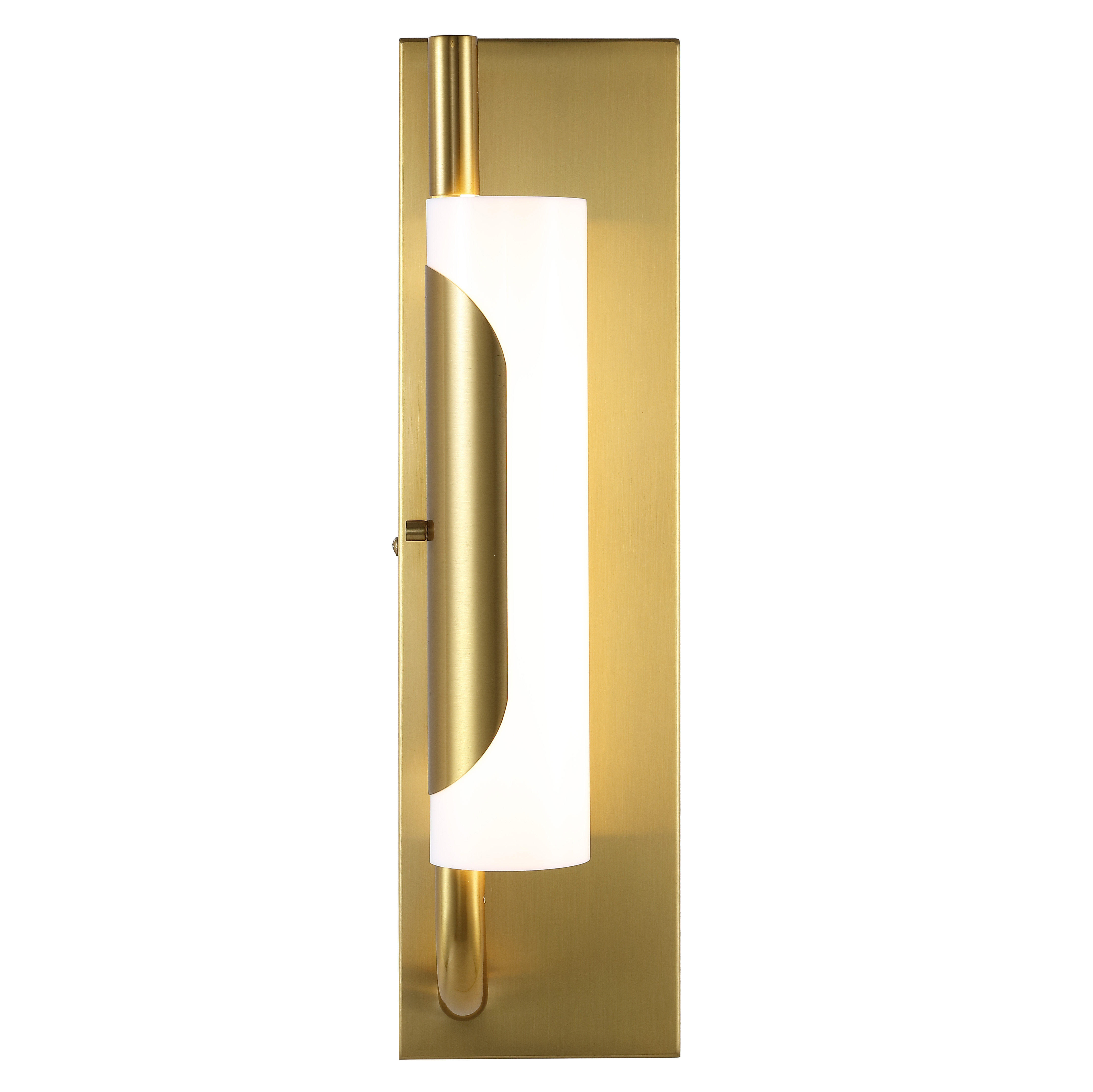 Safavieh Momo 4.5" Mid-Century Acrylic Sconces, Gold