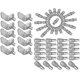 thumbnail image 1 of Bjxy 3 Styles Of Metal Shelf Support Pins Including L-shaped Brackets / Flat Spoon Style Shelves /, 1 of 3