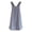 Gray, variant on Cute Cross Back Apron Dress with Pockets Gardening Kitchen Smock Apron for Women Home Workwear Dress