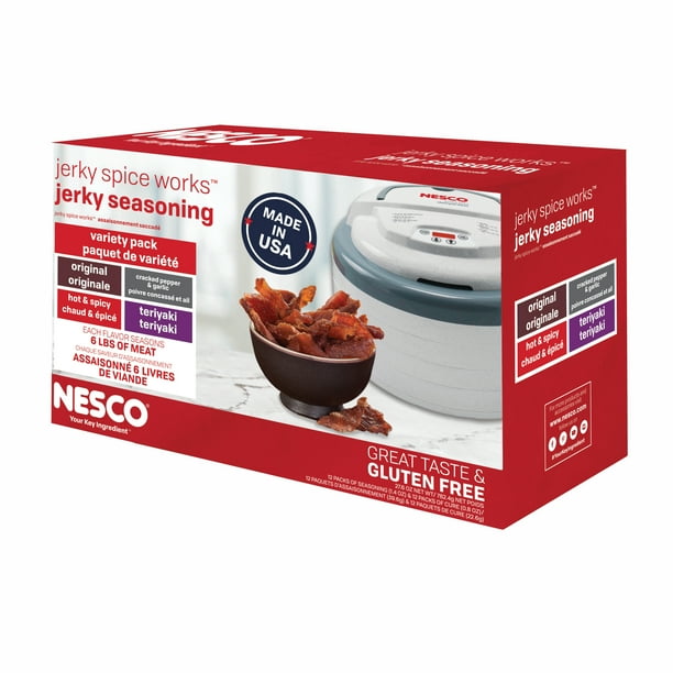 NESCO® Jerky Seasoning Variety Pack, 12 Pack