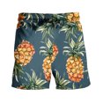 thumbnail image 5 of Xysaqa Mens Swim Trunks Big & Tall Men's Swimwear Swimsuits Hawaiian Beach Shorts Funny Fruits Print Men Swimming Trunks Casual Summer Board Shorts Bathing Suits 3X 4X 5X, 5 of 6