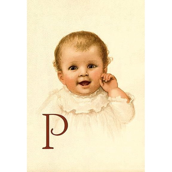 Baby Face P-Fine Art Canvas Print (20" x 30")