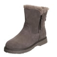 thumbnail image 1 of Botas de nieve cálidas de terciopelo de invierno Botas de mujer Botas Martin de estilo británico Botines planos, 1 of 6